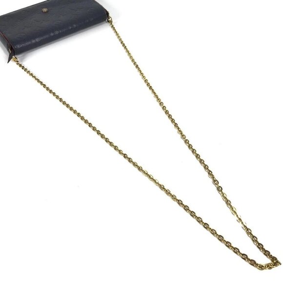 LOUIS VUITTON M64099 MonogramEmpreinte Pochette-Felicie Crossbody Long Wallet - Picture 5 of 14